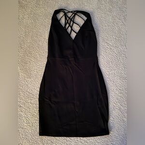Joe & Elle Black Strappy Bodycon Dress